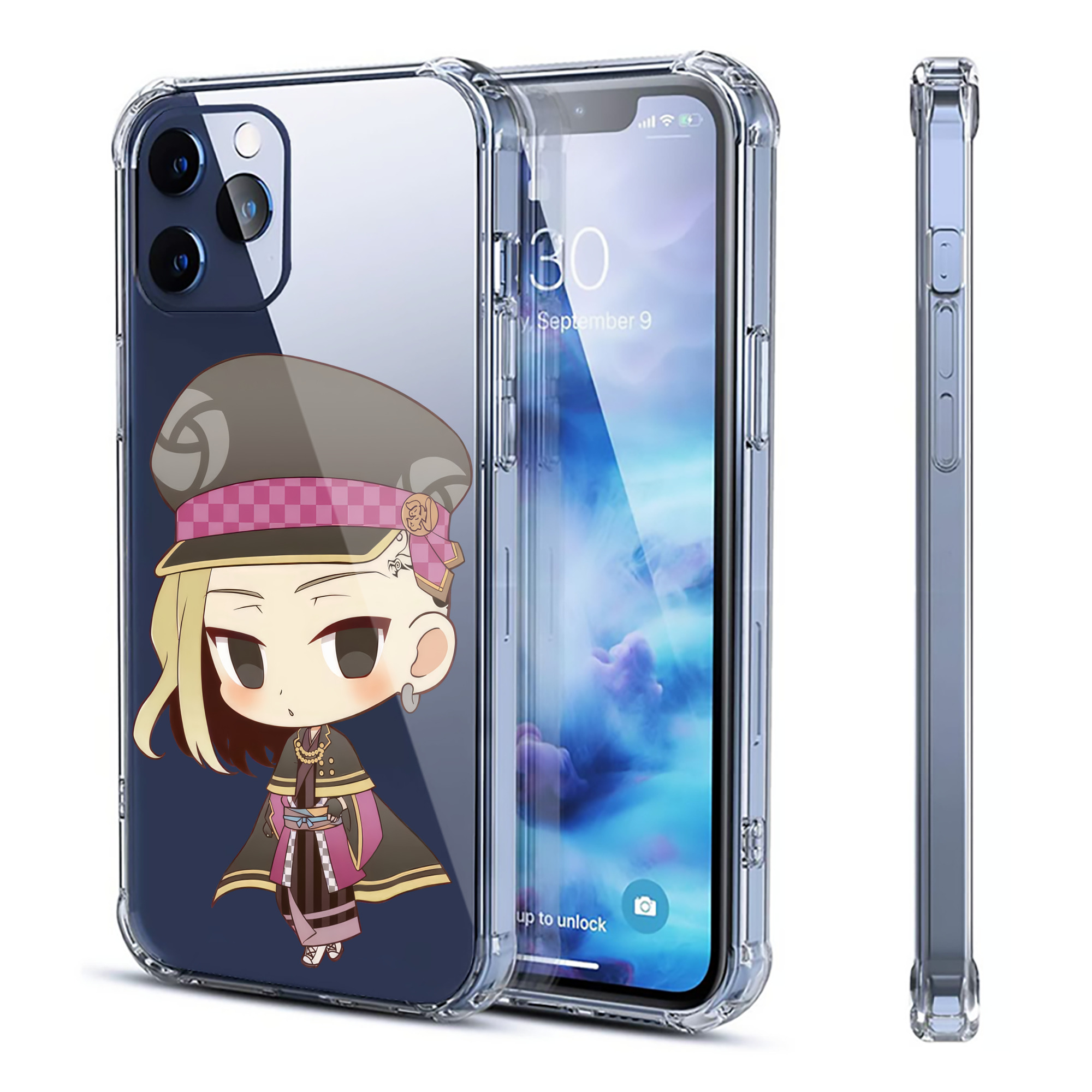 （画像用） 東京リベンジャーズ Tokyo Revengers 【iPhone 12シリーズ対応】透明スマホケース（クリアソフトケース）
